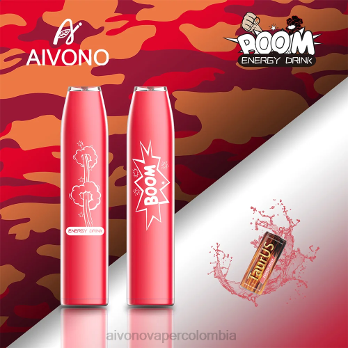 Aivono AIM BOOM 600 bebida energética 48P8358 - Aivono Puffs