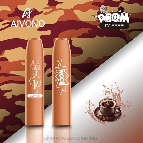 Aivono AIM BOOM 600 café 48P8356 - Aivono Vaper Colombia