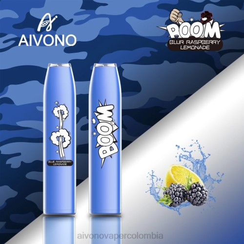 Aivono AIM BOOM 600 limonada de frambuesa azul 48P8355 - Vaper Aivono Colombia