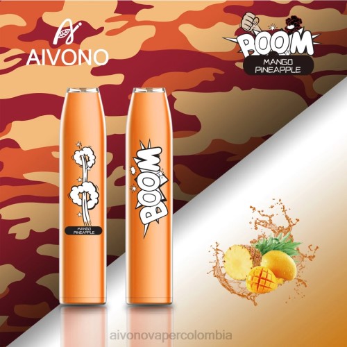 Aivono AIM BOOM 600 mango piña 48P8360 - Vaper Aivono Colombia