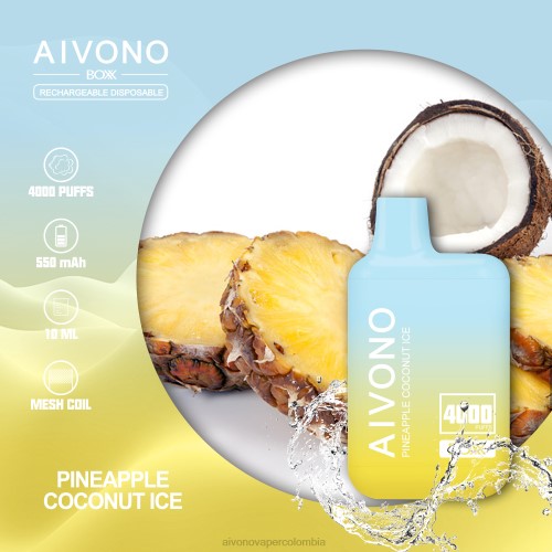Aivono AIM BOXX 4000 hielo de piña y coco 48P8222 - Aivono Colombia