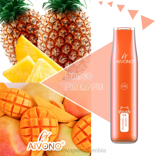 Aivono AIM CAT 400 mango piña 48P8340 - Vaper Aivono Colombia