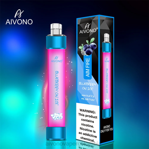 Aivono AIM FIRE 1000 arándano en hielo 48P8326 - Aivono Vaper Colombia