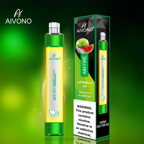 Aivono AIM FIRE 1000 hielo de sandia 48P8333 - Aivono Puffs