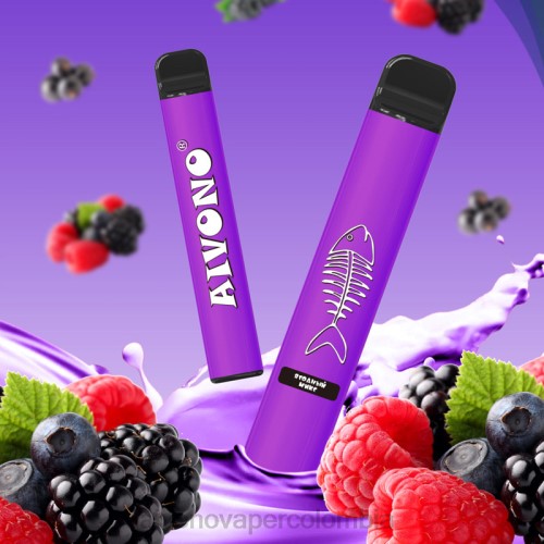 Aivono AIM FISHBONE 600 bayas mixtas 48P8285 - Vaper Aivono Colombia