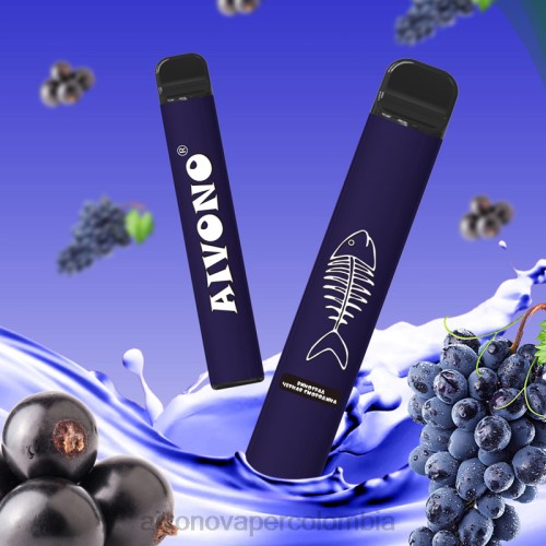 Aivono AIM FISHBONE 600 grosella negra de uva 48P8284 - Aivono Puffs Colombia