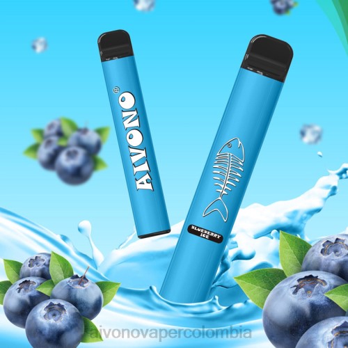Aivono AIM FISHBONE 600 hielo de arándanos 48P8279 - Aivono Puffs Colombia