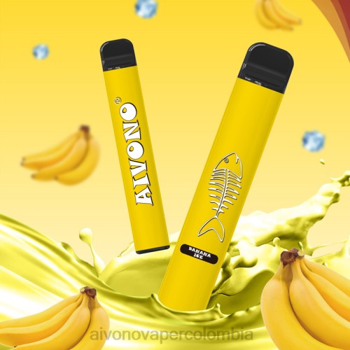 Aivono AIM FISHBONE 600 hielo de plátano 48P8276 - Aivono Vaper Colombia