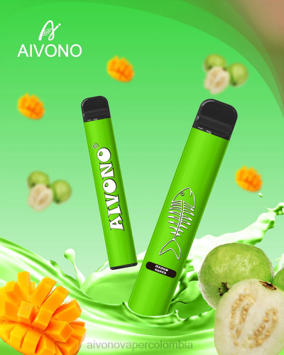 Aivono AIM FISHBONE 600 mango guayaba 48P8283 - Aivono Puffs