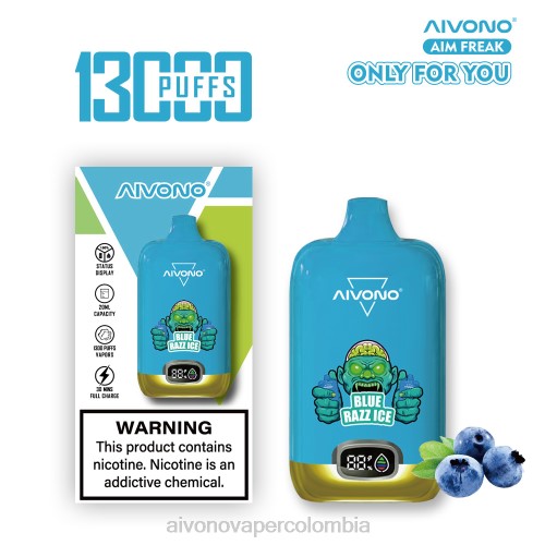 Aivono AIM FREAK 13000 hielo azul 48P8242 - Aivono Colombia