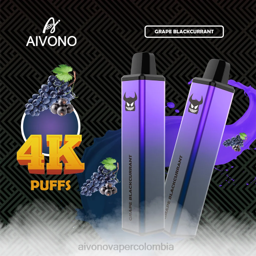 Aivono AIM FREAK 4000 grosella negra de uva 48P8259 - Aivono Puffs Colombia