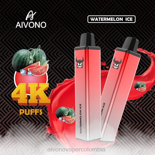 Aivono AIM FREAK 4000 hielo de sandia 48P8253 - Aivono Puffs