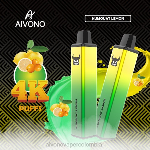 Aivono AIM FREAK 4000 limón naranja 48P8256 - Aivono Vaper Colombia