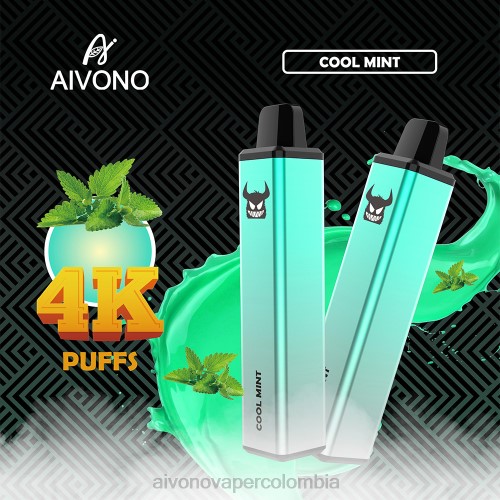 Aivono AIM FREAK 4000 menta fresca 48P8254 - Aivono Puffs Colombia