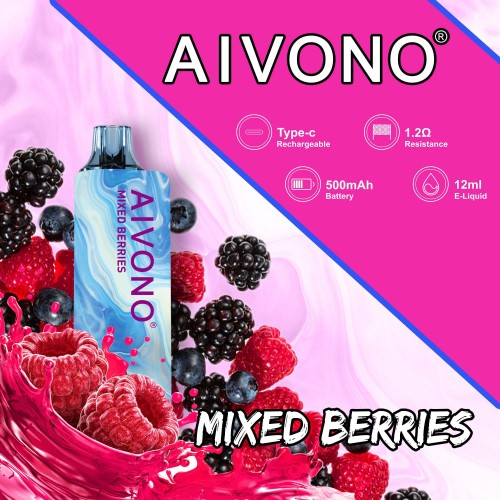 Aivono AIM GUN 7000 bayas mixtas 48P8111 - Aivono Vaper Colombia