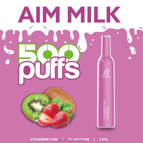 Aivono AIM MILK 500 kiwi fresa 48P8271 - Aivono Vaper Colombia