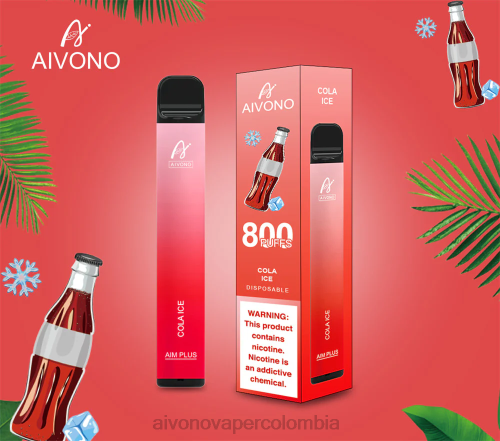 Aivono AIM PLUS 800 hielo de cola 48P8176 - Aivono Vaper Colombia
