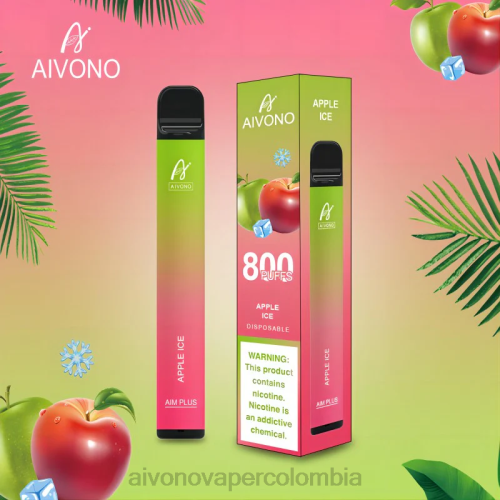 Aivono AIM PLUS 800 hielo de manzana 48P8170 - Vaper Aivono Colombia