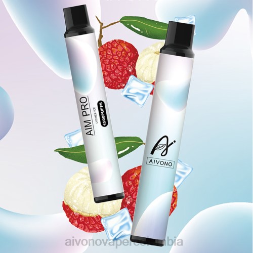 Aivono AIM PRO 1500 hielo de lichi 48P8160 - Vaper Aivono Colombia