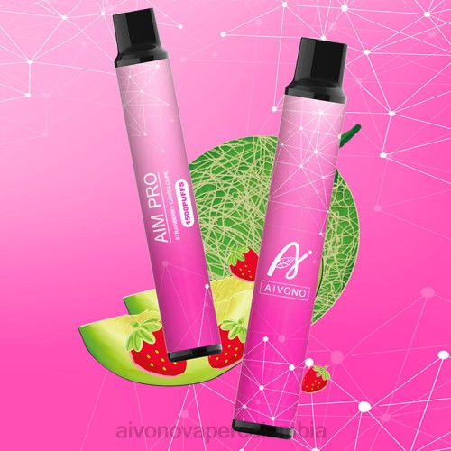 Aivono AIM PRO 1500 melón de fresa 48P8161 - Aivono Vaper Colombia