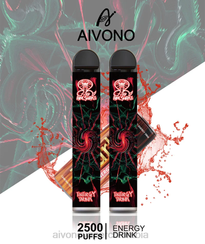 Aivono AIM SNAKE 2500 bebida energética 48P8305 - Vaper Aivono Colombia