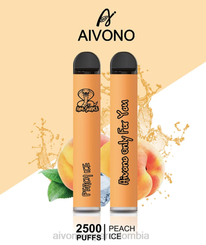 Aivono AIM SNAKE 2500 hielo de durazno 48P8316 - Aivono Vaper Colombia