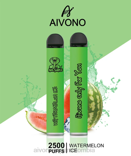Aivono AIM SNAKE 2500 hielo de sandia 48P8321 - Aivono Vaper Colombia
