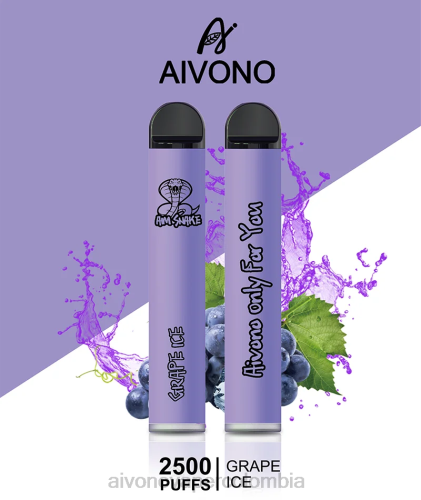 Aivono AIM SNAKE 2500 hielo de uva 48P8306 - Aivono Vaper Colombia