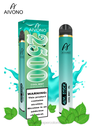 Aivono AIM STICK 2500 menta fresca 48P8159 - Aivono Puffs Colombia