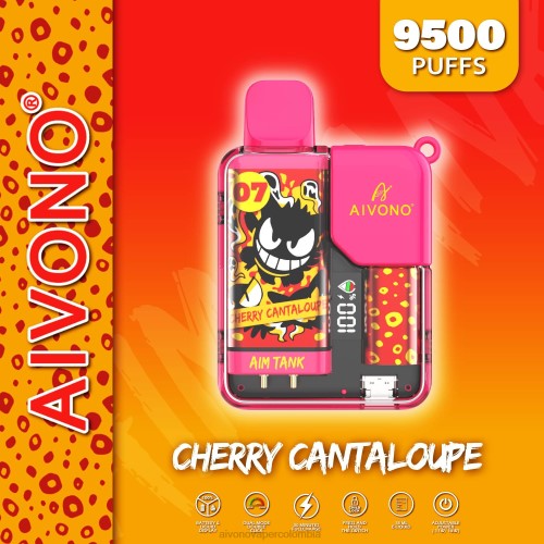 Aivono AIM TANK 9500 melón cereza 48P845 - Vaper Aivono Colombia
