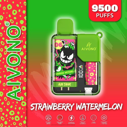 Aivono AIM TANK 9500 sandia fresa 48P846 - Aivono Vaper Colombia