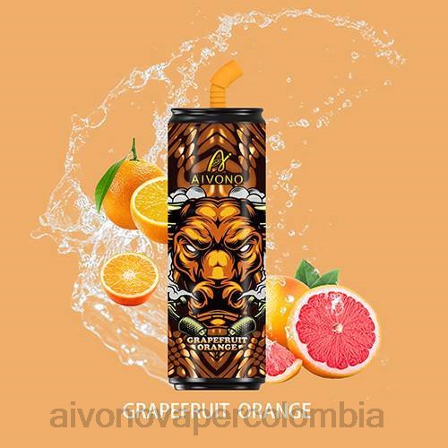 Aivono AIM WINNER 6000 botellas de coca cola naranja pomelo 48P8118 - Aivono Puffs