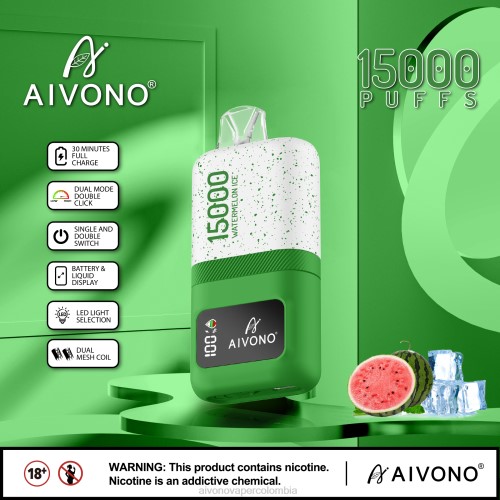 Aivono AIM magic 15000 hielo de sandia 48P870 - Vaper Aivono Colombia