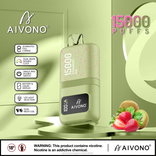 Aivono AIM magic 15000 kiwi fresa 48P863 - Aivono Puffs