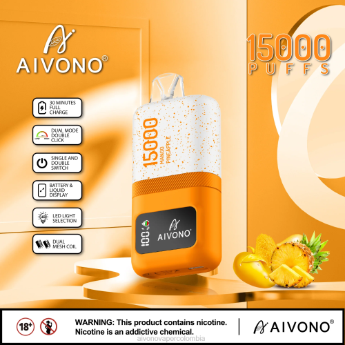 Aivono AIM magic 15000 mango piña 48P869 - Aivono Puffs Colombia