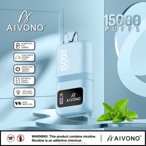 Aivono AIM magic 15000 menta fresca 48P862 - Aivono Colombia