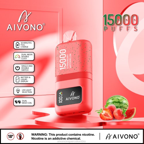 Aivono AIM magic 15000 sandia fresa 48P858 - Aivono Puffs