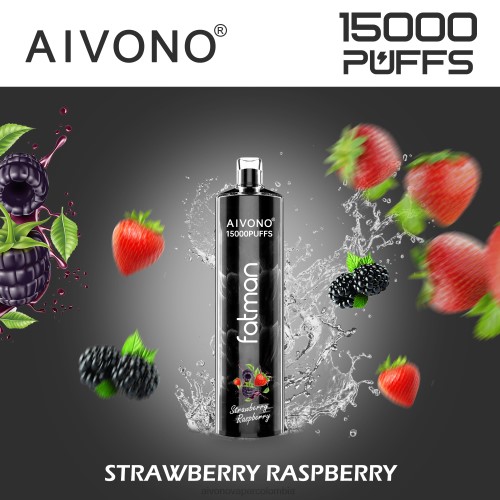Aivono FATMAN 15000 frambuesa fresa 48P815 - Vaper Aivono Colombia