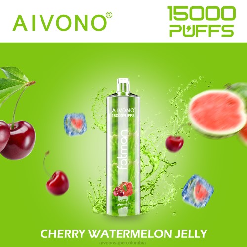 Aivono FATMAN 15000 gelatina de sandía alegre 48P820 - Vaper Aivono Colombia