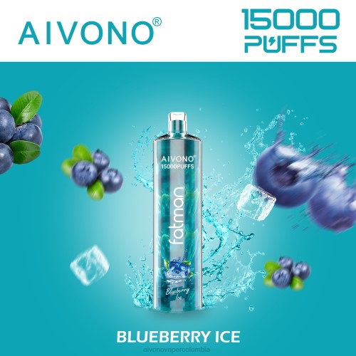 Aivono FATMAN 15000 hielo de arándanos 48P814 - Aivono Puffs Colombia
