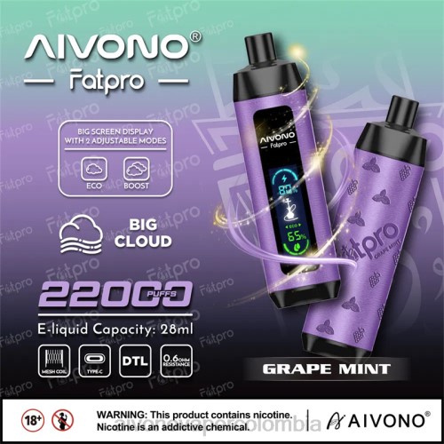 Aivono Fatpro 22000 menta de uva 48P82 - Aivono Colombia
