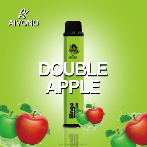 Aivono AIM BINGO 4000 manzana doble 48P8138 - Aivono Puffs