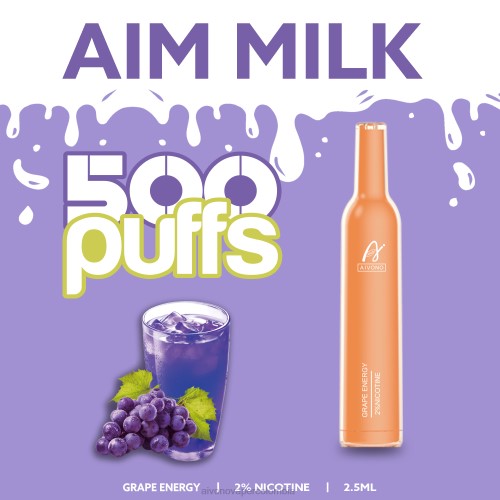 Aivono AIM MILK 500 energía de la uva 48P8265 - Vaper Aivono Colombia
