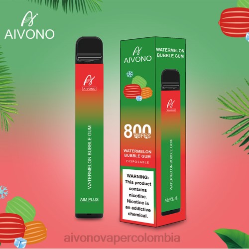 Aivono AIM PLUS 800 chicle de sandía 48P8198 - Aivono Puffs